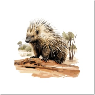 Porcupine Posters and Art